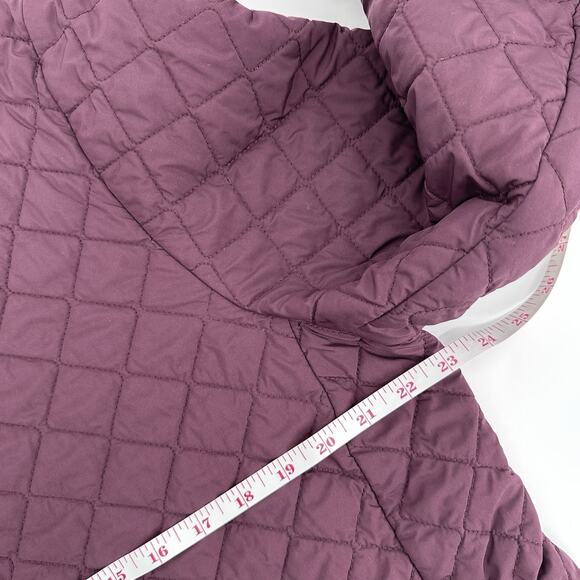 Pendleton Quilted Jacket Women’s Size XL Purple Button Up Long Sleeve Pockets - Picture 5 of 7